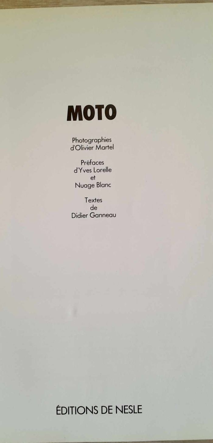 Moto - Olivier Martel , Didier Ganneau 1979 - photo numéro 7