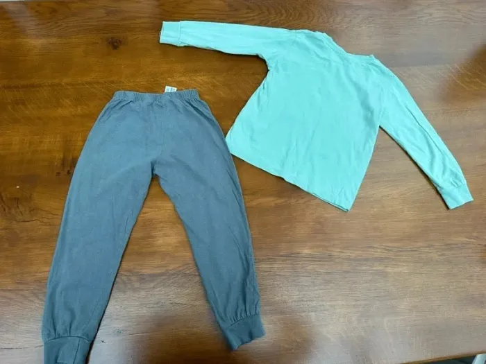 Pyjama zeeman vert et gris fin 2-4 ans - photo numéro 8