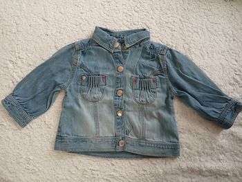 Veste en jean fille taille 12 mois