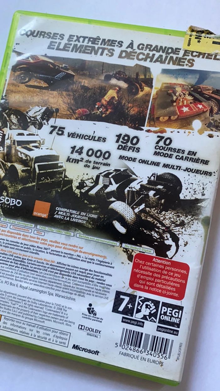 Jeu Microsoft Xbox 360 - photo numéro 3