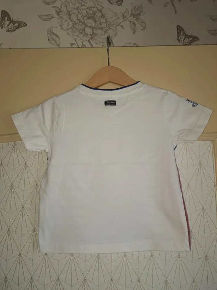 CADEAU pr tte cde à la dde T-shirt garçon terre de marins 2 ans 1 tâche en bas - photo numéro 9