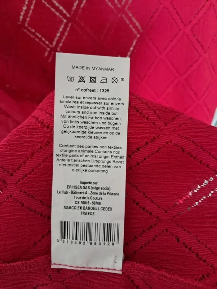 Blouse fuchsia neuve Grain de Malice - photo numéro 6