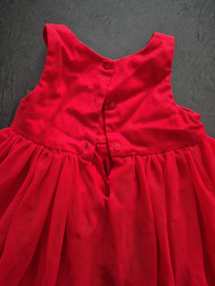 Robe de fête ou anniversaire rouge - photo numéro 5