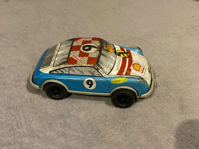 Ancien jouet métal voiture Porsche 911 Payva n°9 - photo numéro 2