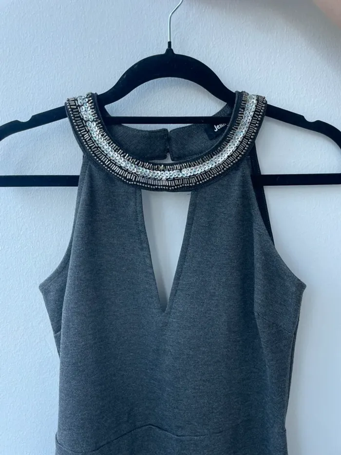 Robe grise Jennifer