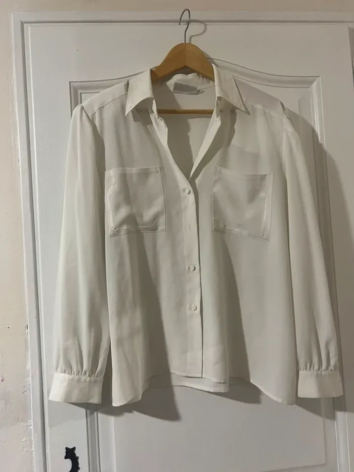 Chemise élégante vintage original tendance - taille 46 - neuve - photo numéro 2