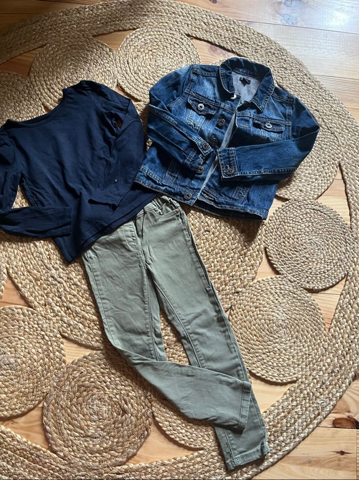 Ensemble jean tee shirt ML 4 ans