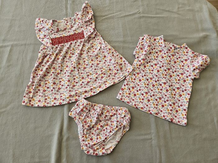 Lot 48 vêtements 12 mois été fille - photo numéro 9