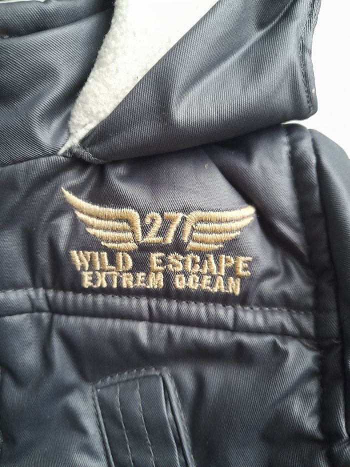 Manteau à capuche garcon hiver - photo numéro 3