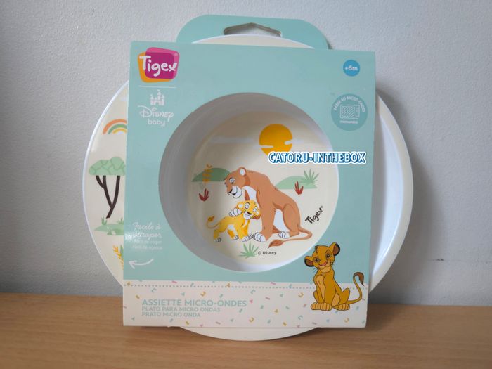Assiette / Plate bébé Disney Baby Le Roi Lion Simba Sarabi The Lion King