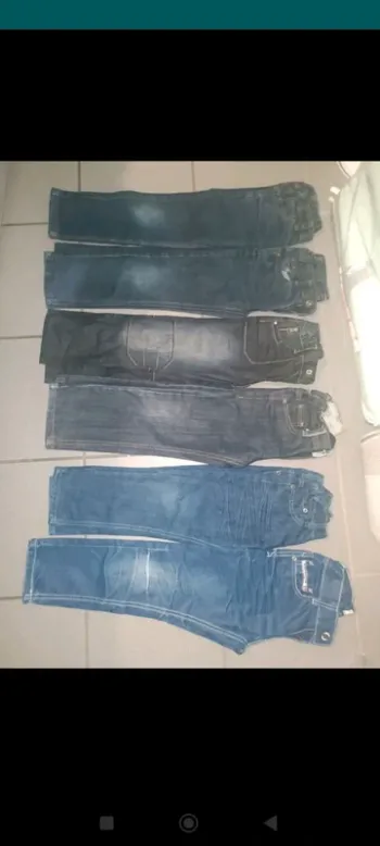 lot jeans 6 ans