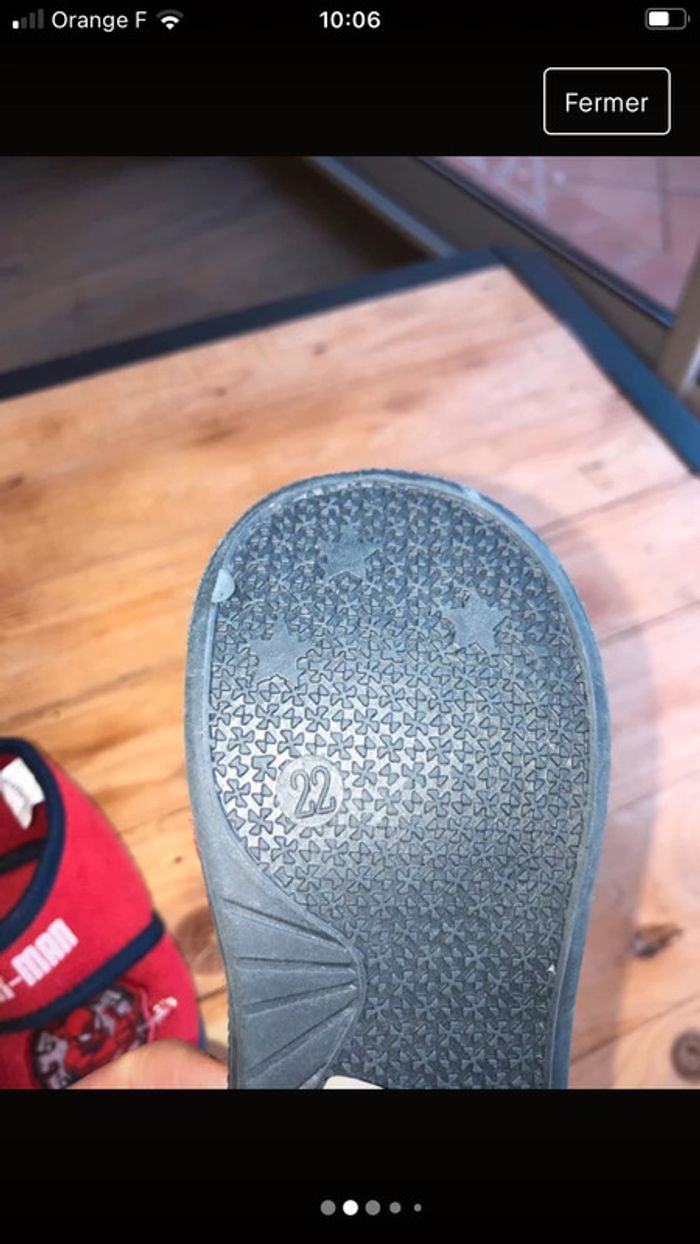 Chaussons spider man - photo numéro 2