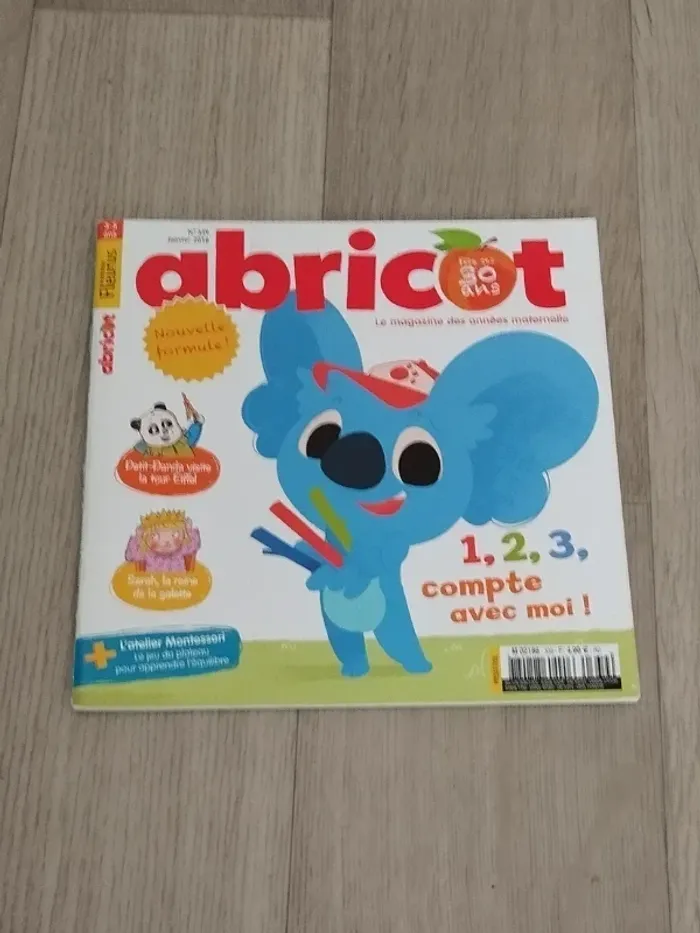 Lot de 8 livres enfants abricot année 2017-18 L035 - photo numéro 6