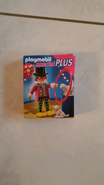 Playmobil 4760 - clown dresseur de chiens Neuf