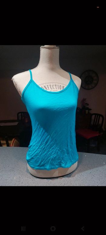 Débardeur turquoise