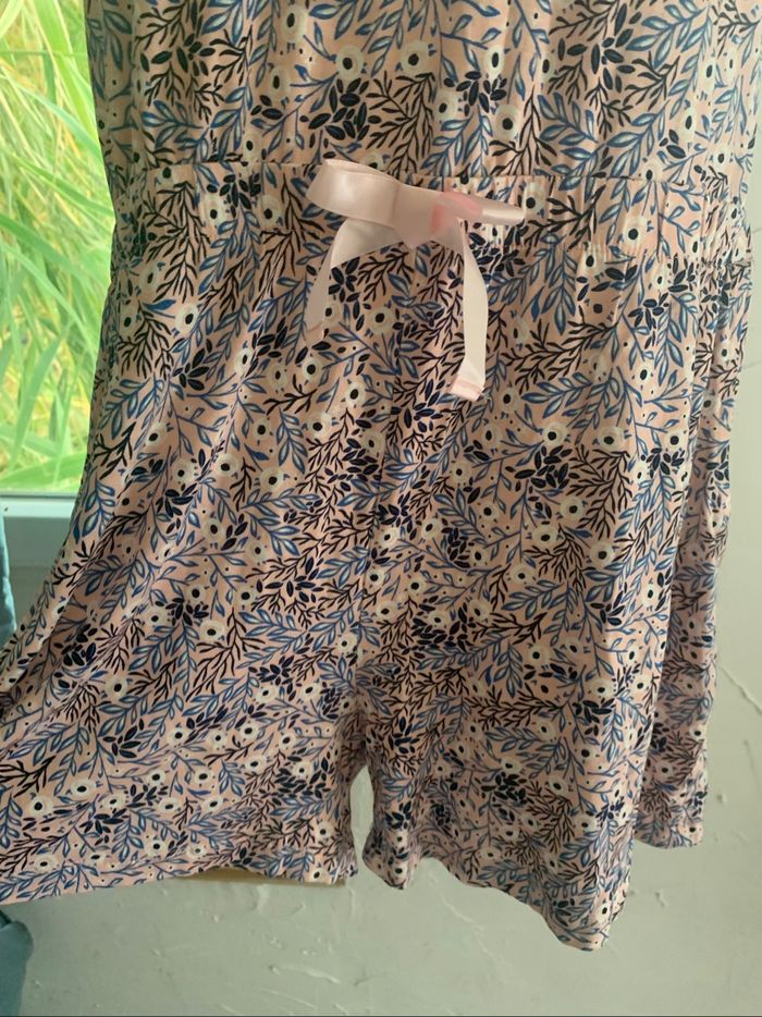 Combishort Esmara taille 46-48 fleuri manches courtes - photo numéro 3