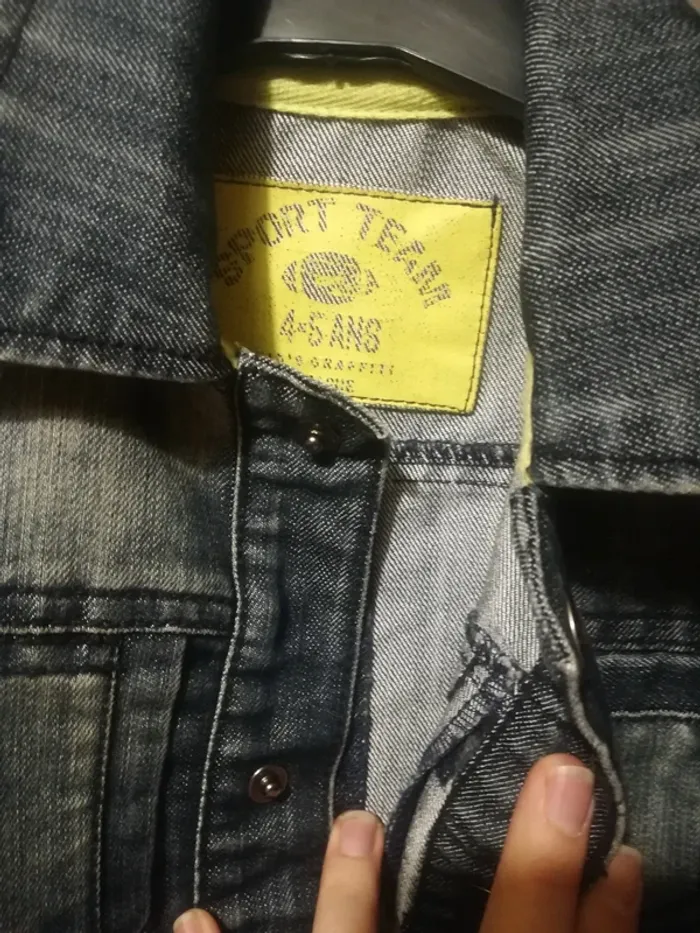 Veste en jean garçon - photo numéro 2