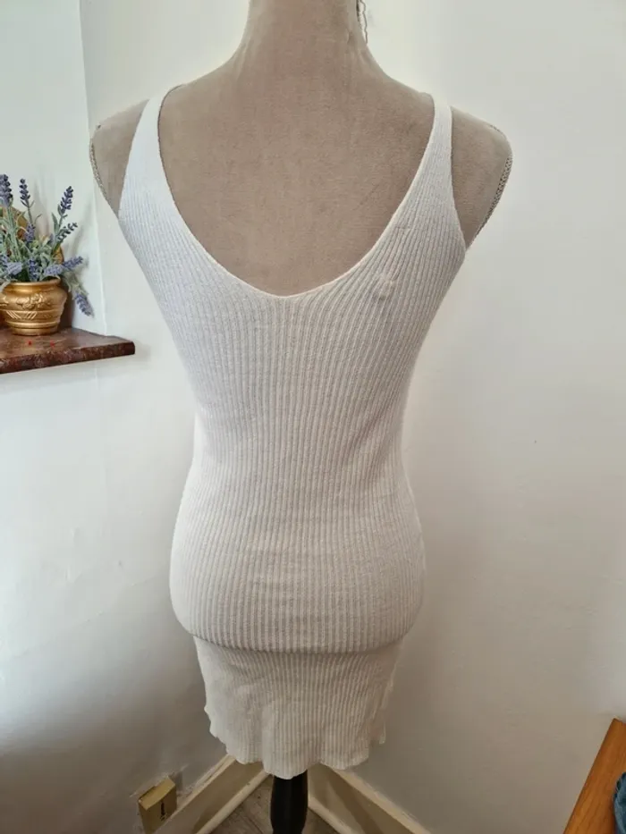 Robe stella bianca laine blanc taille s/m - photo numéro 2
