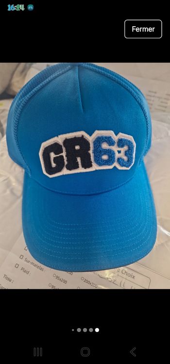 Casquette mercedes amg GR63 neuf
