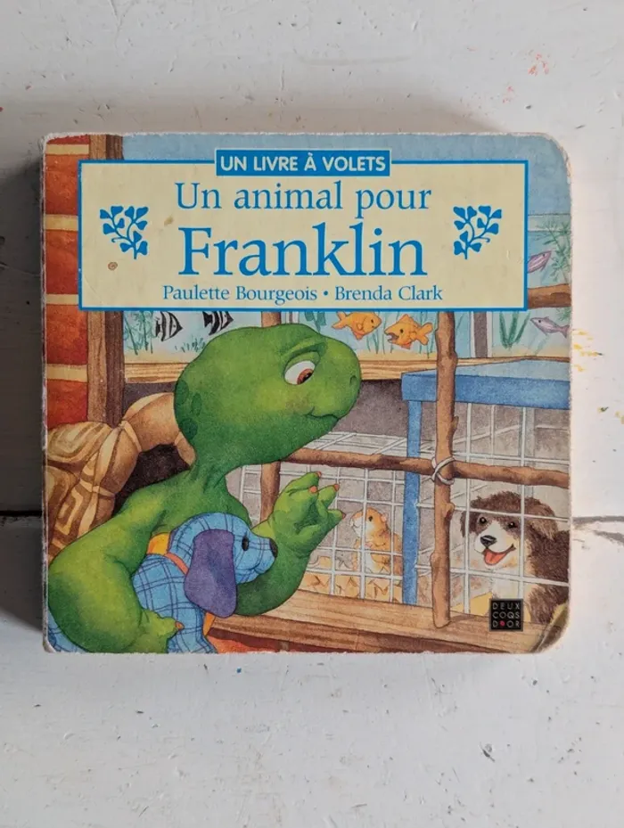 Lot de 2 livres Franklin – Un animal pour Franklin + Le doudou très spécial - photo numéro 3