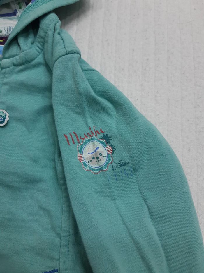 Gilet zippé à capuche Sergent Major - photo numéro 5