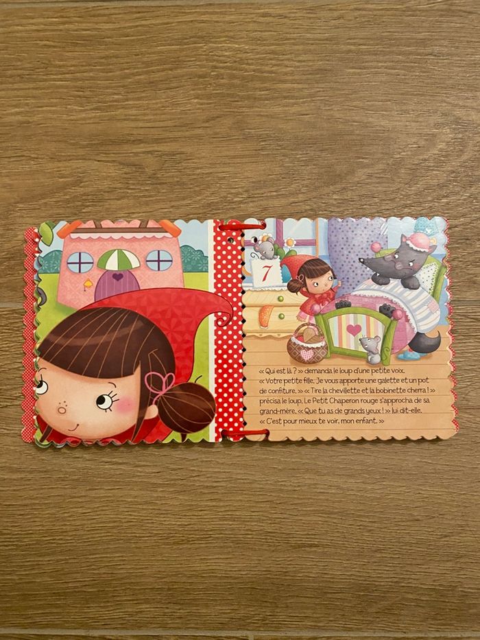 Livre puzzle le petit chaperon rouge - photo numéro 3