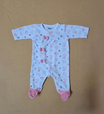 Pyjamas  porté 1 fois. Gémo. Taille 0 mois (Naissance)