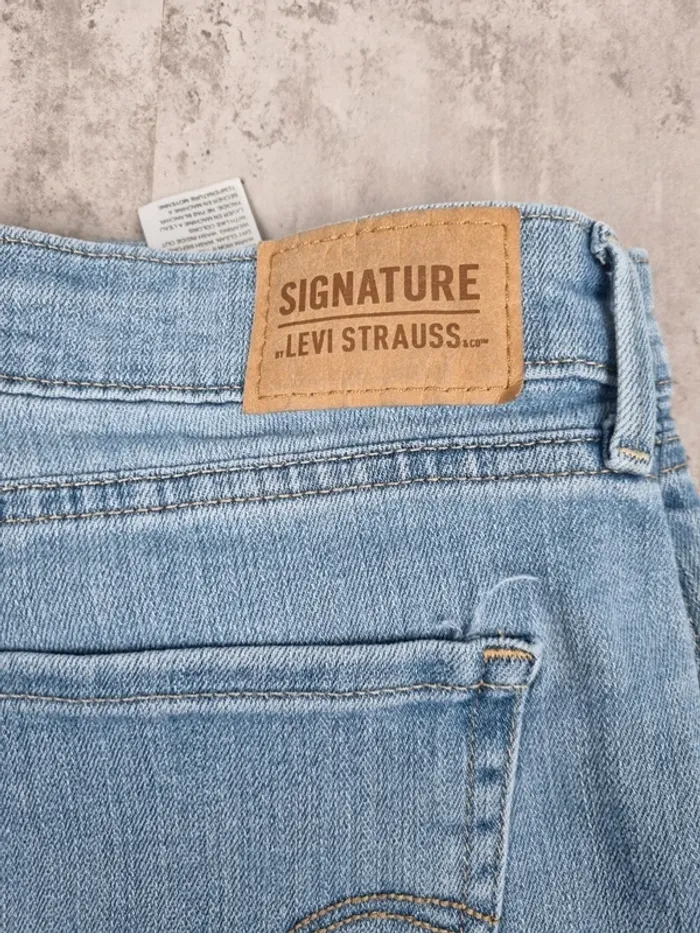 Jean Levi’s Signature Skinny Bleu Ciel – Taille 46 Femme (mesures en photos) - photo numéro 9