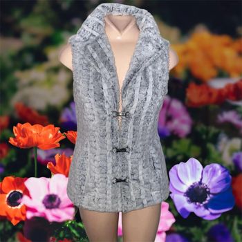 Magnifique veste sans manches - toutes douce - Taille S/M - Fred Sabatier