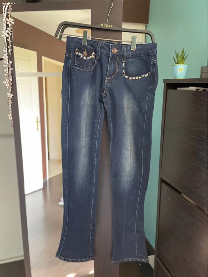 Jeans décor coquillage Wangue Jeans TXS - photo numéro 3