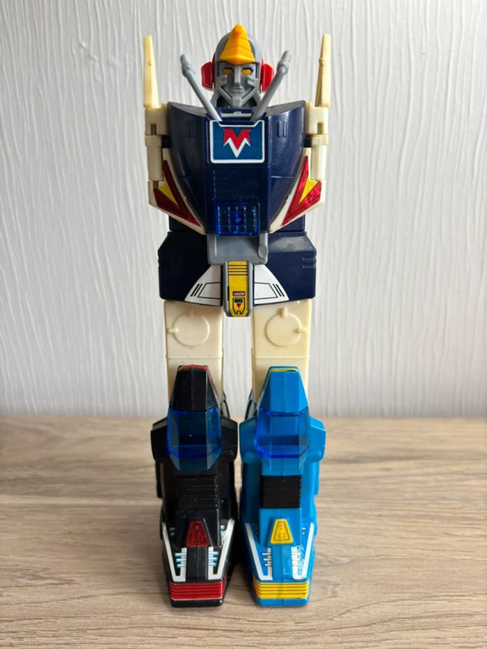 Vintage robot figurine Japanese DX Galactic Gale Baxingar Baxinger Takatoku Chogokin bootleg