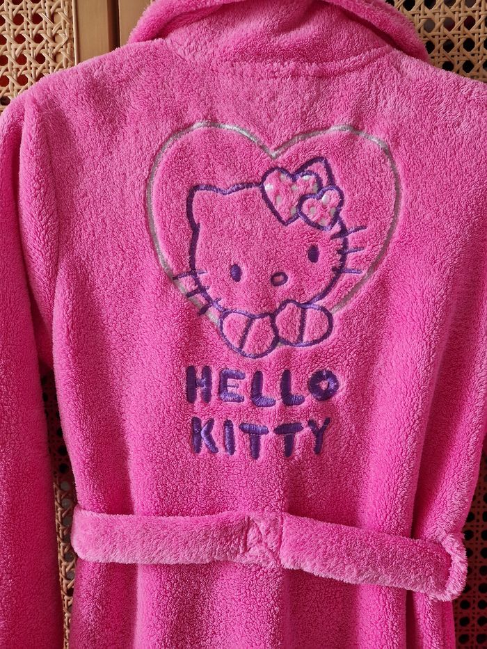 Peignoir  fille hello  kitty - photo numéro 4