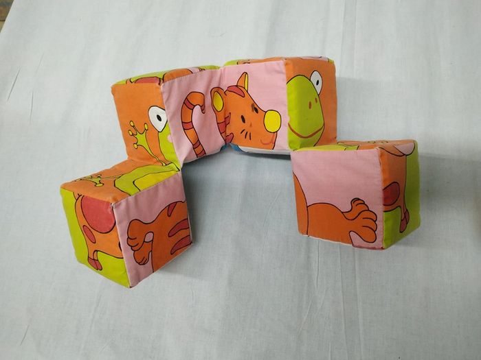 Cubes tissus - photo numéro 7