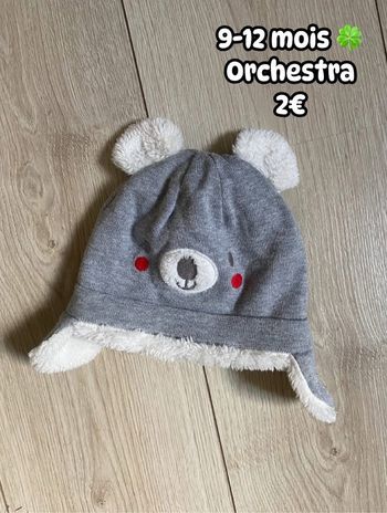 Bonnet 🍀 9-12 mois 🍀 Orchestra