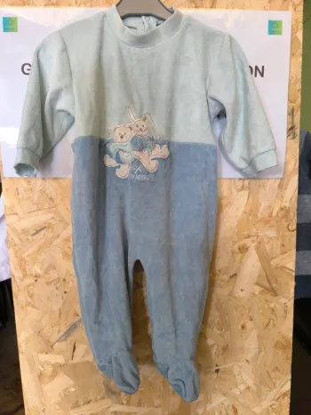 324990 pyjama bleu bi-colore garçon 18 mois winkie's