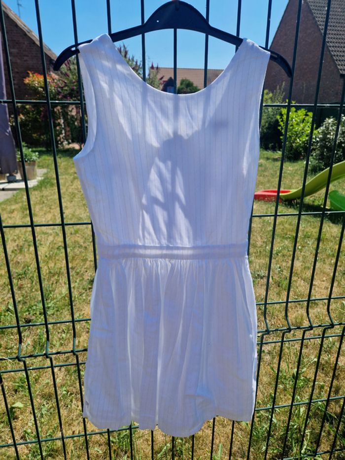 Robe blanche dos-nu Okaïdi 10 ans - photo numéro 3