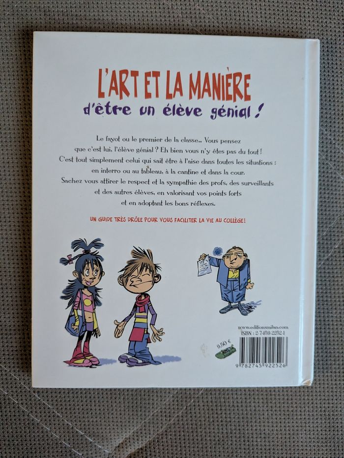 Livre L'art et la manière d'être un élève génial ! - photo numéro 2