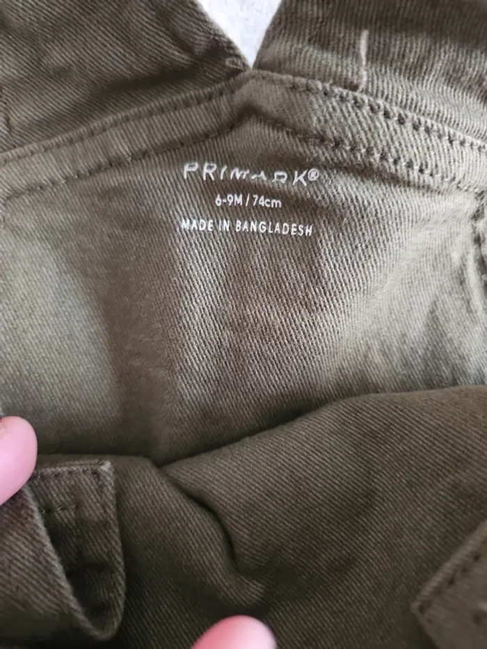 Salopette kaki neuve primark - photo numéro 3