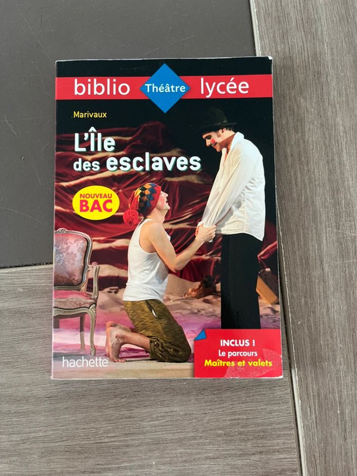 Livre l’île des esclaves