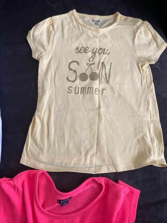 Lot 3 tee shirts 3 ans fille - photo numéro 4