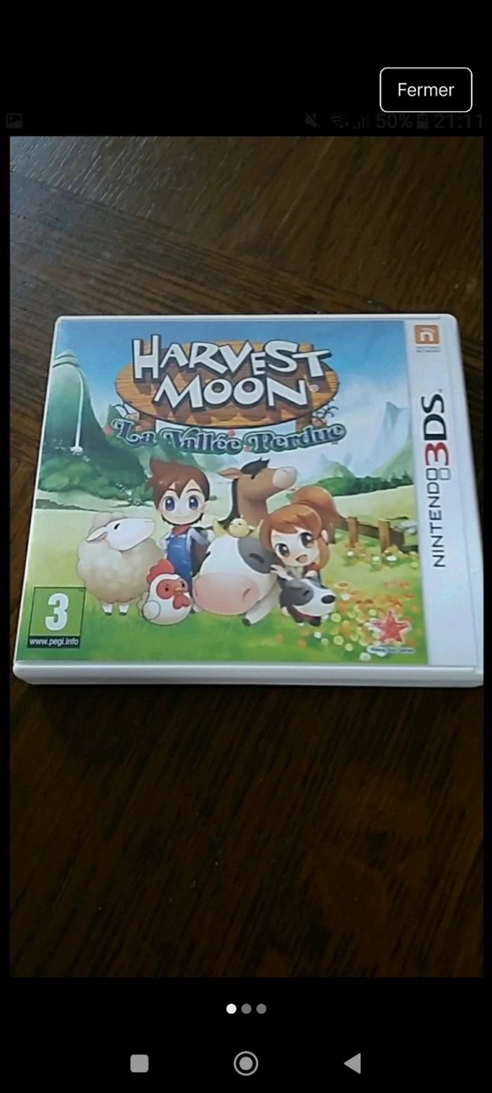 Jeu 3 ds harvest moon