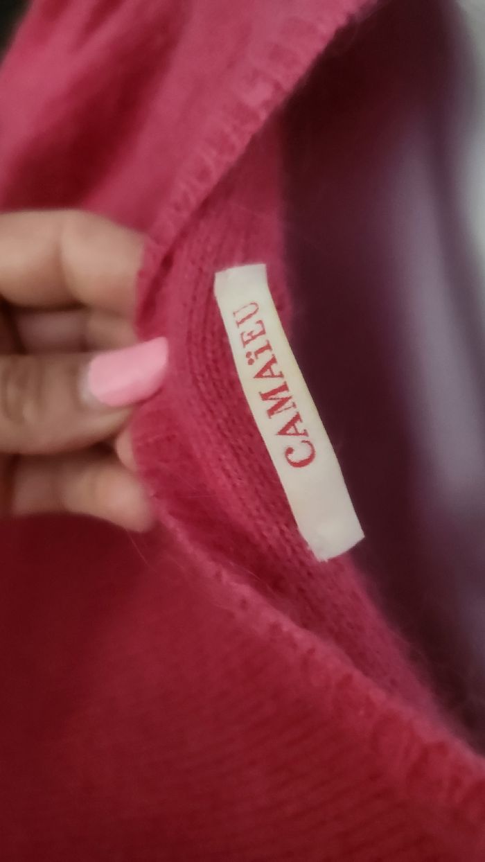 Pull rose camaïeu - photo numéro 2