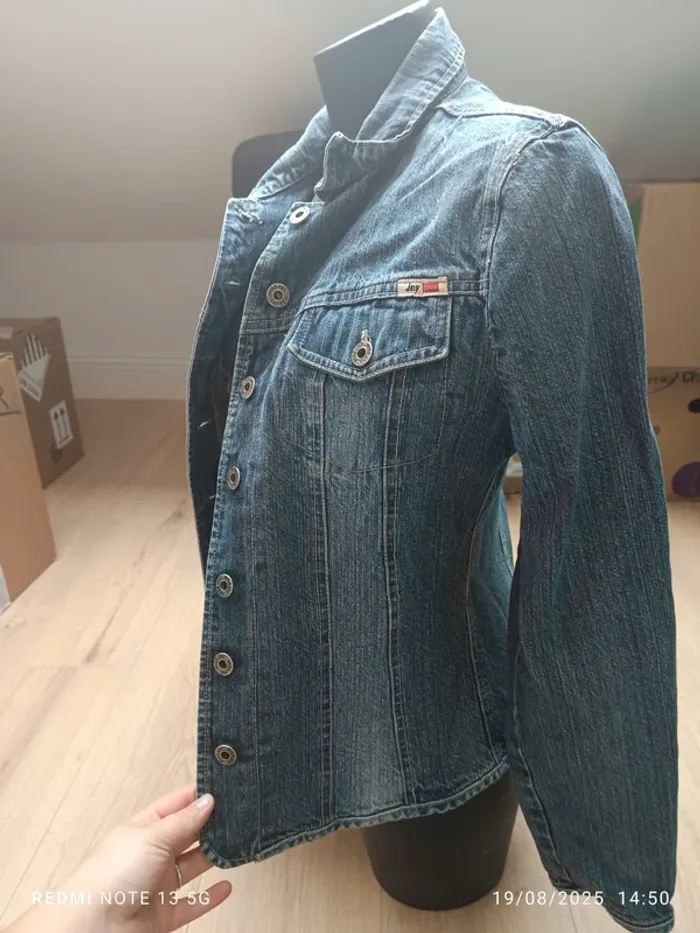 Magnifique veste en jean Jennyfer taille S - photo numéro 3