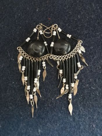 Boucles d'oreilles pendantes fantaisie