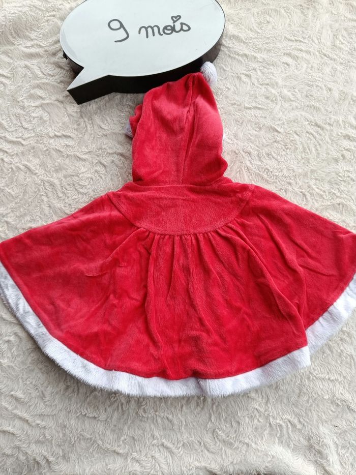 Poncho avec capuche Père Mère Noël étoile Fille 9 mois Orchestra - photo numéro 10