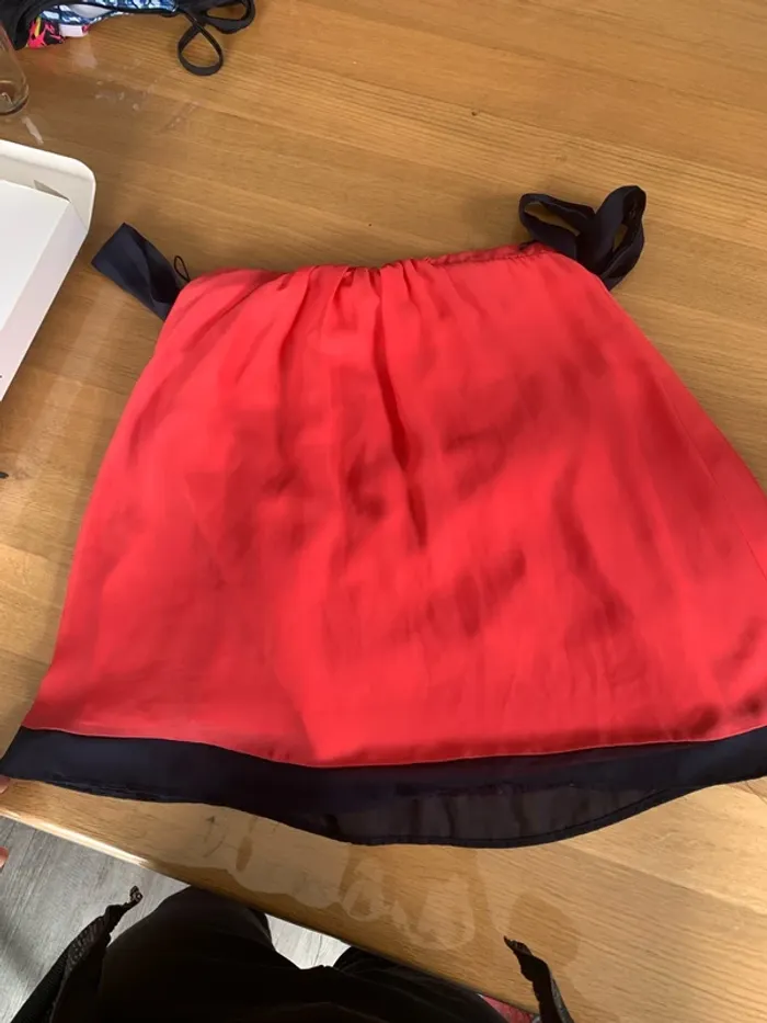 Robe voile corail - photo numéro 4