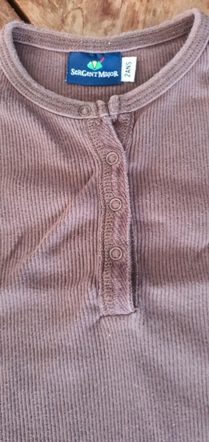 Tee-shirt Sergent Major, 2 ans. - photo numéro 2
