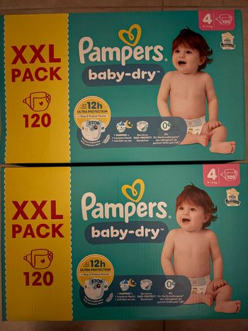Couches Pampers Taille 4 Neuf 
