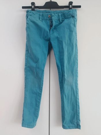 Pantalon turquoise 6 ans