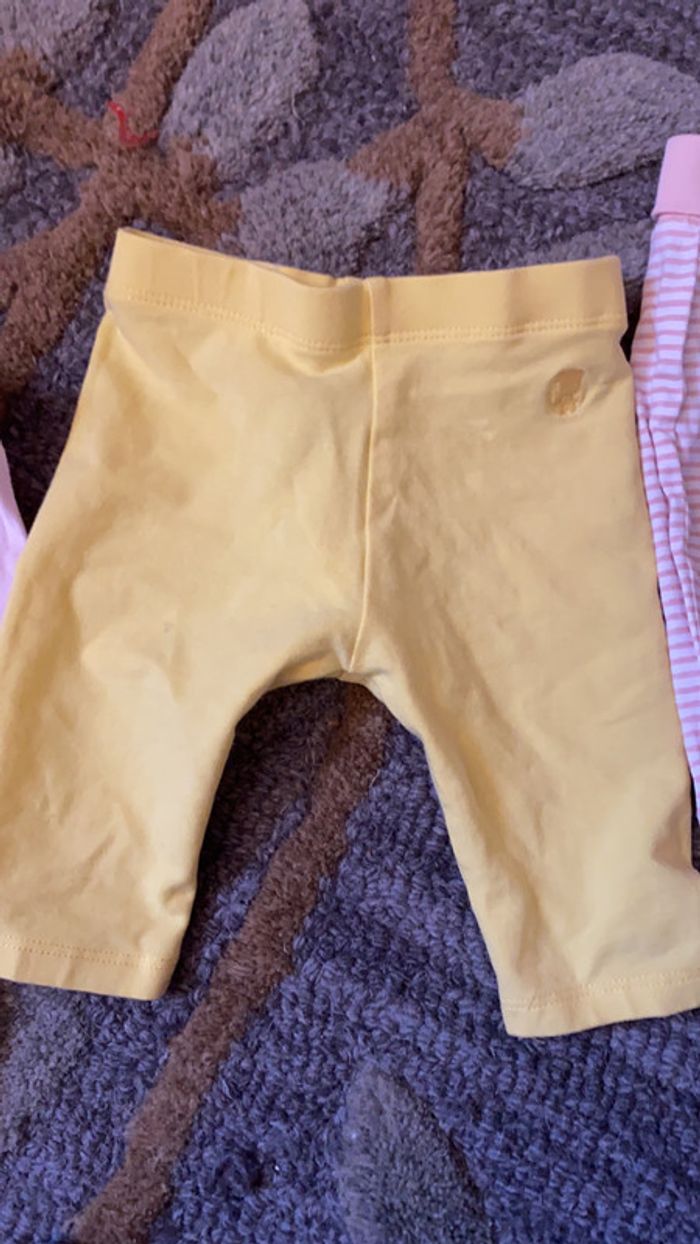 Lot de 3 Legging fille 3 mois - photo numéro 3